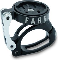 Support Guidon Farr GPS Mount Carbon Aero Bolt-On Noir