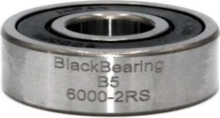 Roulement Black Bearing 6000-2RS 10 x 26 x 8 mm