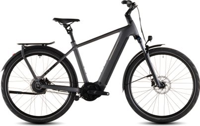 Cube Kathmandu Hybrid Comfort Pro 800 elektrische trekkingfiets Enviolo Trekking Belt 800 Wh 700 mm Slab Grey 2026