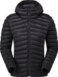 Veste à capuche isolante Rab Cirrus Flex Noir Femme