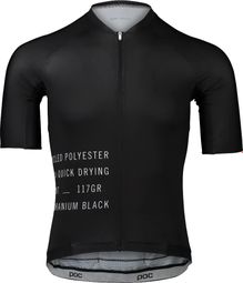 Poc Pristine Print Short Sleeve Jersey Black