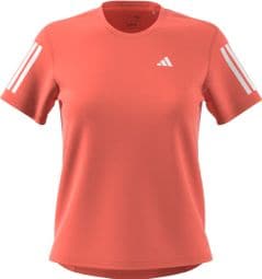 adidas Running Short Sleeve Shirt Own The Run Coral Women