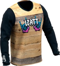 Leatt MTB Gravity 3.0 Woody Long Sleeve Jersey Multicolour