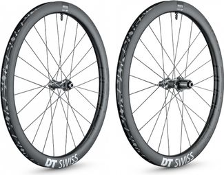 Pair of Gravel DT Swiss GRC 1400 Spline 42 DB Wheels | 12x100 / 142 | Shimano / Sram | Center Lock