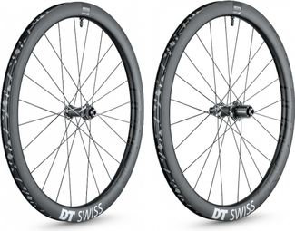 Par de ruedas Gravel DT Swiss GRC 1400 Spline 42 DB | 12x100 / 142 | Shimano / Sram | Bloqueo central