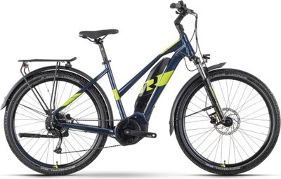 VTC Electrique Raymon CrossRay E 3.0 Tektro M350 9V 500Wh 27.5'' Bleu 2023 - Produit Reconditionné