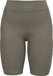 Cuissard Sans Bretelles Femme Odlo Explorer Cargo Gris