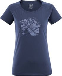 T-Shirt Technique Femme Millet Tana Bleu