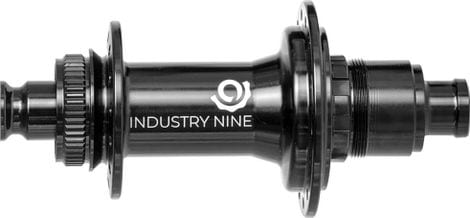 Moyeu Arrière Industry Nine 1/1 Mountain Classic | 32 Trous | Boost 12x148 mm | Center Lock | Noir