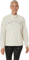 Veste coupe-vent Femme Asics Lite-Show Beige