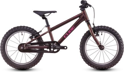 Bicicleta de montaña infantil Cube Acid 160 Mono 16'' morada/rosa 2026