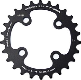 SPECIALITIES TA Plateau CHINOOK four branches 28 teeth spacing 64 mm Black 10V