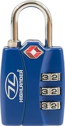 Highlander Tsa Alert Blue Padlock