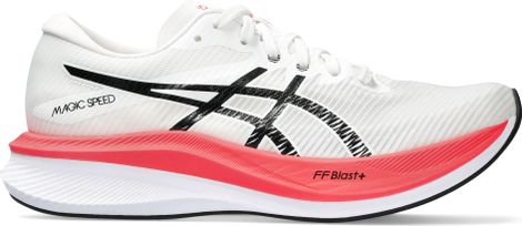 Chaussures de Running Asics Magic Speed 3 Blanc Noir Rouge Femme