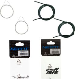 Kit de cable de desviador Shimano de doble meseta