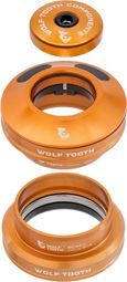 Wolf Tooth Premium EC44 Aero Headset for Semi-Internal Routing, Orange