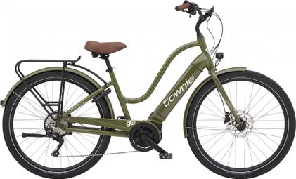 Vélo de Ville Electrique Electra Townie Path Go 10D EQ Step-Thru 27.5' 500Wh Shimano Deore 10V Vert