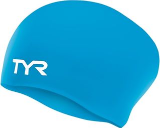Tyr Blue bathing cap for long hair