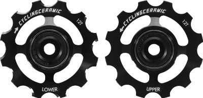 Ruote pulegge in ceramica per bicicletta Sram 12V rosse AXS / Force AXS nere