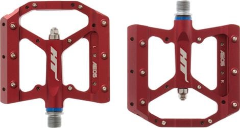 HT Flat Pedals AE05 Red