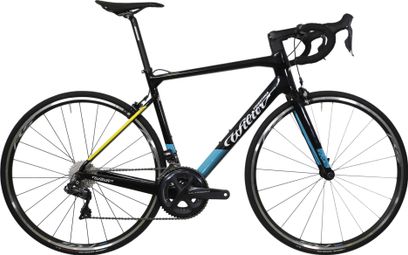 Bicicleta de carretera Wilier Triestina Garda Rim Shimano Ultegra Di2 11S 700 mm Negra Astana Azul 2023