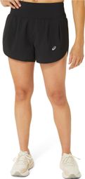 Pantalón Corto <strong>Asics Road Mujer 3,5</strong> Negro