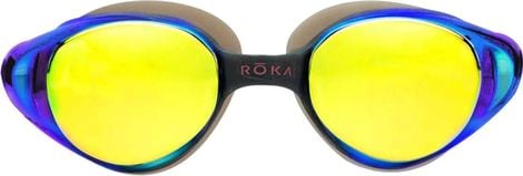 Ironmnan Roka X1 Cobalt Verspiegelte Schwimmbrille