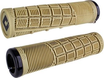 Pair of Odi Reflex V2.1 Grips 135 mm Beige