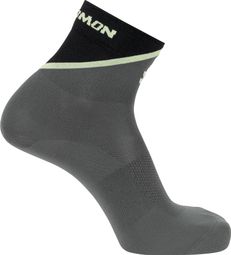 Chaussettes Salomon Pulse Ankle Gris/Noir