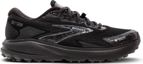 Zapatillas de trail Brooks Divide <strong>5 GTX</strong> para hombre Negras