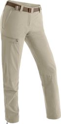 Maier Sports Inara Slim Regular Beige Women's Pants