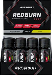Redburn Shot (12x60ml) - Superset Nutrition - Citron -  Brûleurs De Graisse