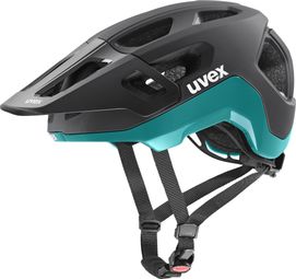 Uvex React MTB Helm Zwart/Turquoise