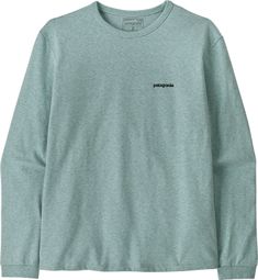 Patagonia P-6 Logo Responsibili-Tee Langarmshirt Blau Damen