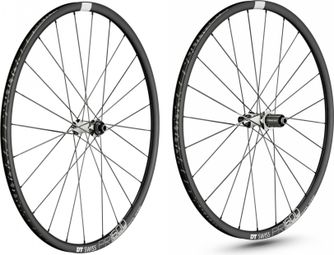 Paire de Roues DT Swiss PR 1600 Spline 23 DB | 12x100mm | 12x142mm