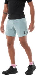Compressport Trail Racing Overshort Blauw Heren
