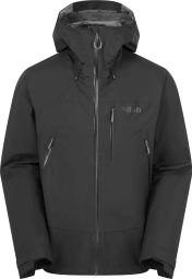 Veste Imperméable RAB Downpour Mountain Noir 