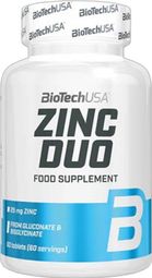 Zinc Duo (60 Caps) - Biotech Usa - Zinc
