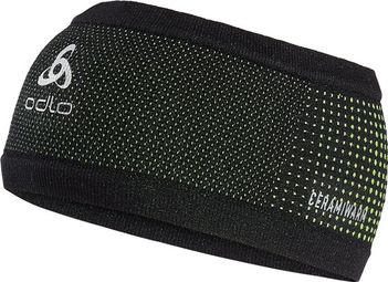 Diadema Odlo Velocity Ceramiwarm Negro Amarillo Unisex