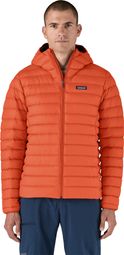 Patagonia Down Sweater Hoody Orange Homme