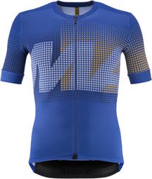 Mavic Aksium Graphic Herren Kurzarmtrikot Blau