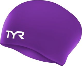 Tyr Violet bathing cap for long hair