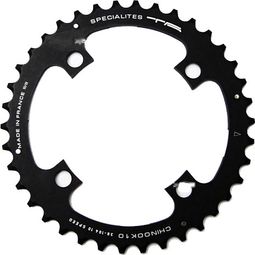 SPECIALITES TA Plateau CHINOOK 4 branches 38 Dents Entraxe 104 mm Noir 10V