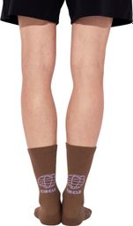 Circle Speedy High Planet 2.0 Brown Socks