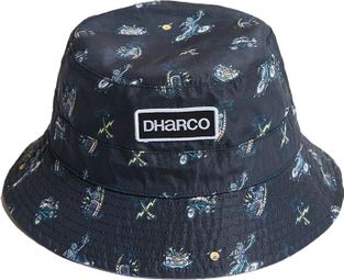 Bob Dharco Reversible Bucket Hat Schwarz/Violett