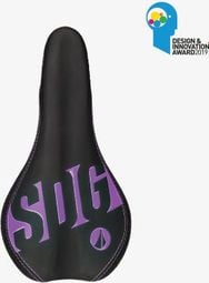 Selle SDG Junior FLY JR - Steel Rails - NOIR/VIOLET