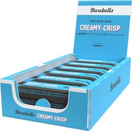 Boîte Barebells Barre Protéinée (12x55g) - Barebells - Creamy Crisp -  Barres Protéinées