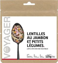Gevriesdroogde Voyager maaltijd Linzen met ham en groenten 125g