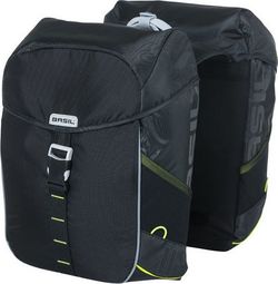 Basil Miles Double Bags Black