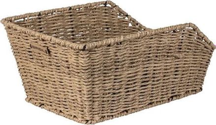 BASIL Panier À Vélo Cento Rattan Look 47 X 34 X 22 Cm - Brown